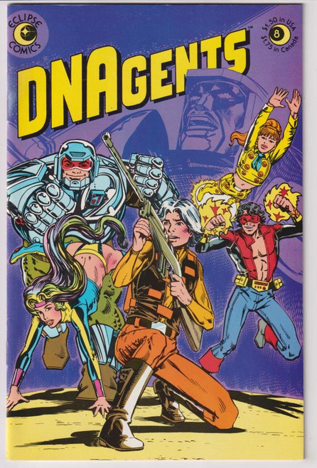 DNAGENTS #08 (ECLIPSE 1984)